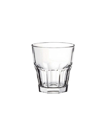VASO VIDRIO FACETADO SODA OSLO 140 CC