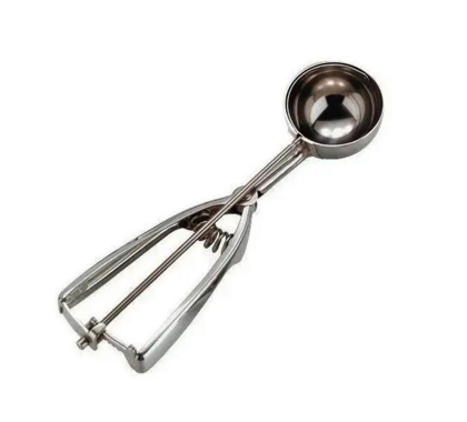 CUCHARA ACERO HELADO BOCHA