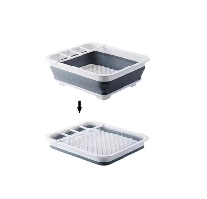 ESCURRE VAJILLA PLEGABLE GOMA 36 X 30 CM
