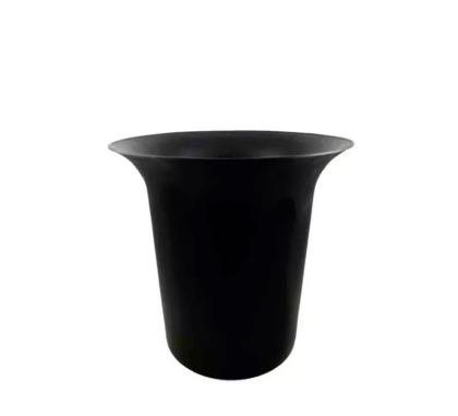 FRAPERA PLASTICA REDONDA NEGRA GRANDE