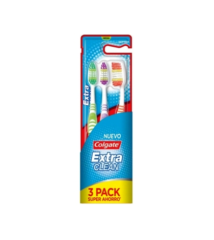 CEPILLO DENTAL COLGATE EXTRA CLEAN 3 X 2