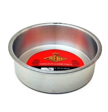 TORTERA ALUMINIO REDONDA ALTA REAL N� 30