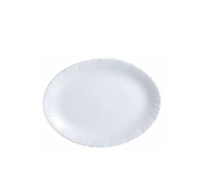 PLATO VIDRIO PLAINWARE BLANCO PLAYO