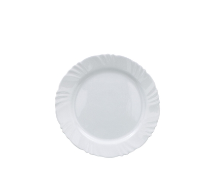 PLATO VIDRIO PLAINWARE BLANCO HONDO