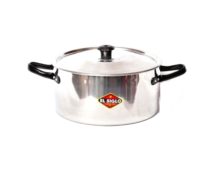 CACEROLA ALUMINIO RECTA N� 18