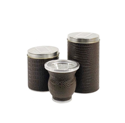 SET VERTEDOR 2 LATA FORRADO + MATE GOTITA