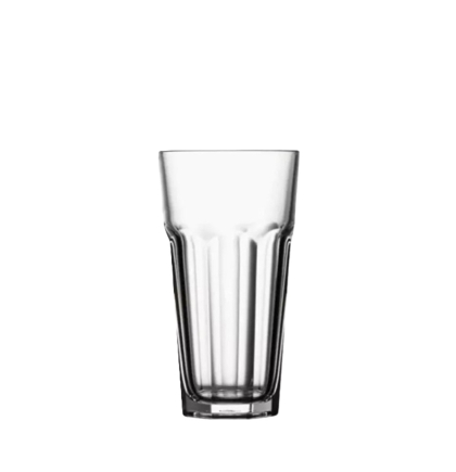 VASO VIDRIO FACETADO T/L