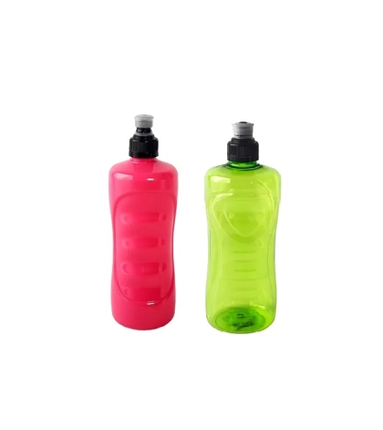 BOTELLA PLASTICA FLUOR CHICA PICO SPORT