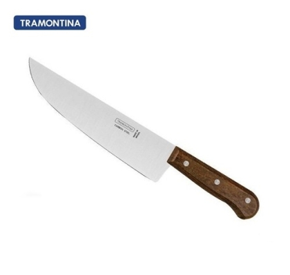 CUCHILLA CARBONO CABO MADERA 9"