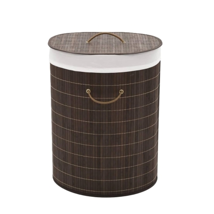 CESTO TELA OVAL BAMBU 54 X 42 X 30 CM