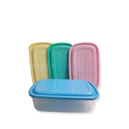 HERMETICO PLASTICO RECTANGULAR OLIMPO 2.2 LT