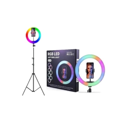 ARO SELFIE LED RGB 14" + TRIPODE