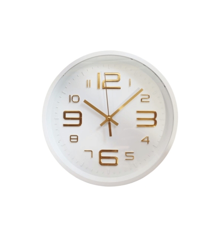 RELOJ PARED PLASTICO REDONDO 30 CM