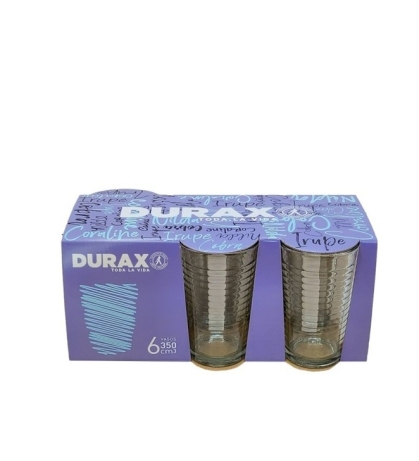 VASO VIDRIO COBRA E X 6