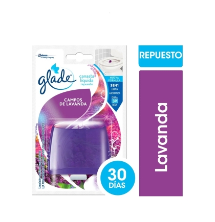 GLADE CANASTA LIQ REP LAVANDA 50 ML