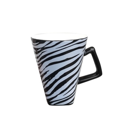 JARRO PORCELANA MUG 350 CC ANIMAL PRINT