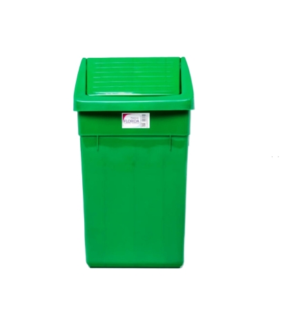 RESIDUO PLAST CUAD VAIVEN FLORA 60 LT