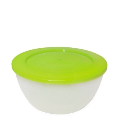 ENSALADERA PLASTICA RED TAPA MEDIANA 20 CM