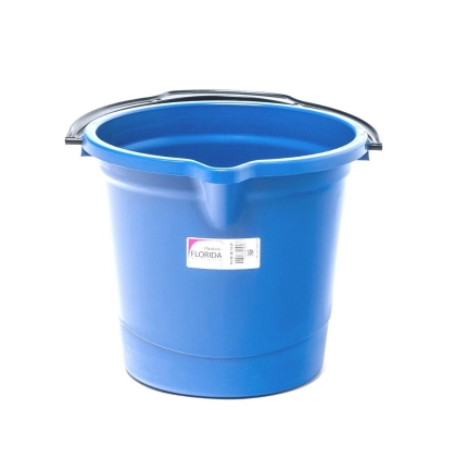 BALDE PLASTICO FLORA 10 LT MANGO PLASTICO