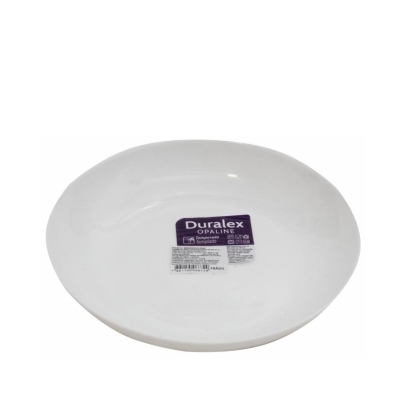 PLATO VIDRIO TEMP OPALINE BCO HONDO