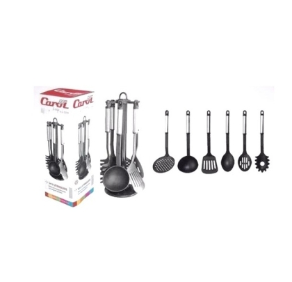 SET NYLON 7 PIEZAS CON ACERO