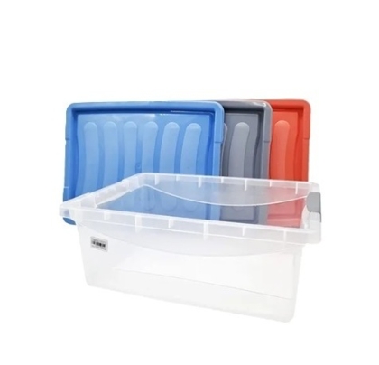 CAJA PLASTICA STARBOX 12 L TAPA COLOR