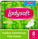 TOALLA FEMENINA LADYSOFT NORMAL C-ALAS 8 U