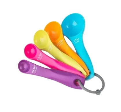 CUCHARA PLASTICA MEDIDAS X 5