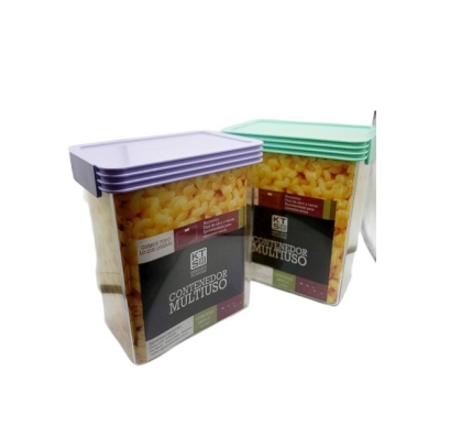 TARRO ACRILICO HERMETICO 2400 CC 15X9X20