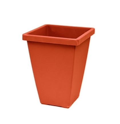 MACETA CUADRADA AZTECA 40 CM