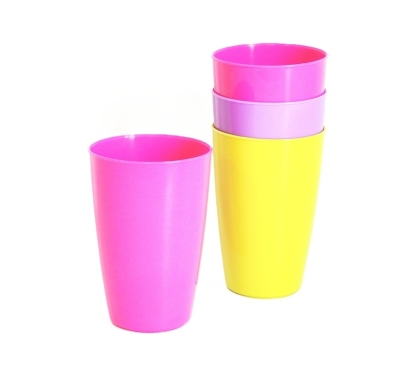 VASO PLASTICO CEPLAST SATINADO 0.5 L