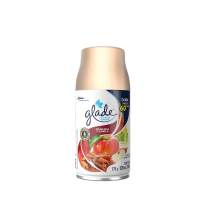 GLADE AUTOMAT REP MANZANA Y CANELA 175 GR