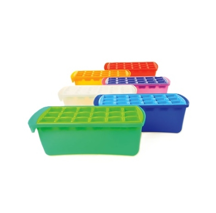 CUBETERA PLASTICA 12 CUBOS + CONTENEDOR HERAL