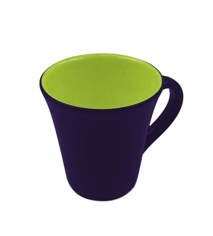 JARRO PORCELANA TULIPA VER/VIO 330 ML