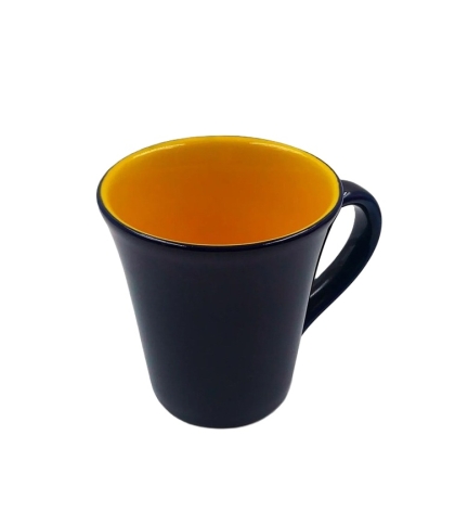 JARRO PORCELANA TULIPA AMA/AZUL 330 ML