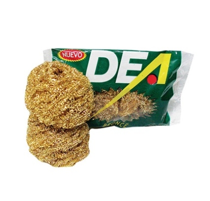 ESPONJA DORADA CHICA X 2