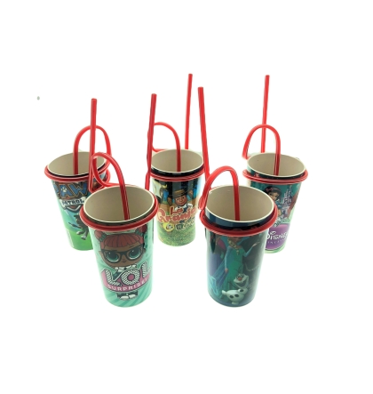 VASO PLASTICO TOYS 9.5 CM