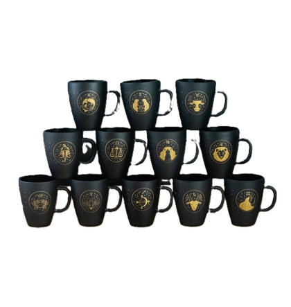 JARRO VIDRIO MUG AMANECER ZODIAC 370 CC