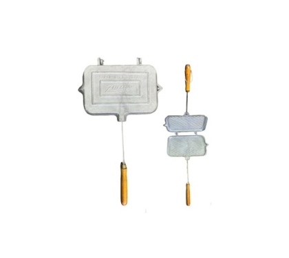 CARLITERA ALUMINIO DOBLE MANGO MADERA