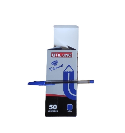 BOLIGRAFO UTIL UNO AZUL