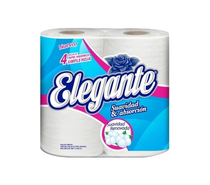 PAPEL HIG ELEGANTE SH 30 MT X 4 ROLLO