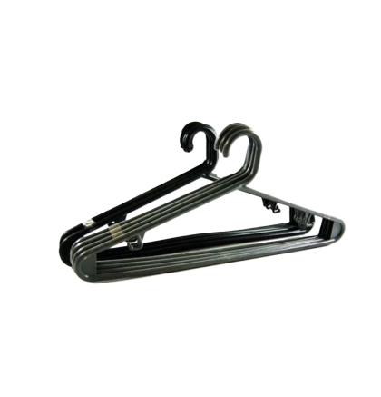 PERCHA PLASTICA PINTO X 4