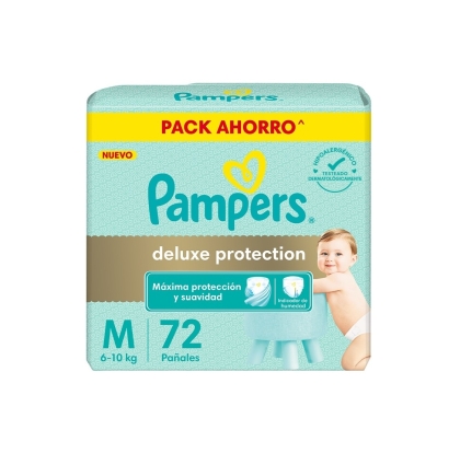 PA�AL PAMPERS DELUXE PROT M 72