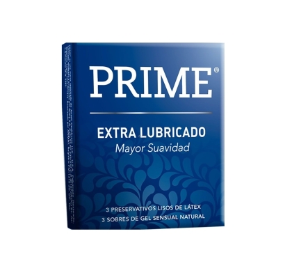 PRESERVATIVO PRIME EXTRA LUBRICADO