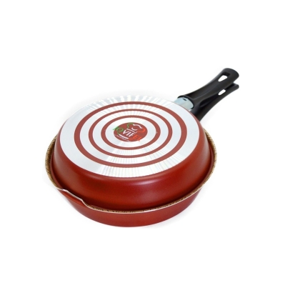 OMELETERA TEFLON DOBLE RIVOLI 24 CM