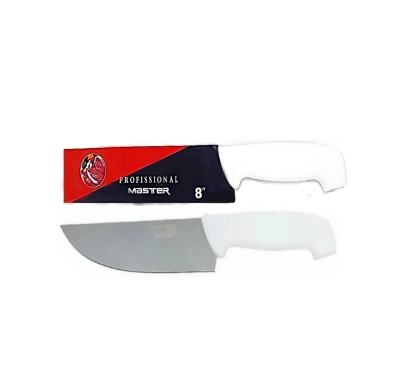 CUCHILLA PROFESIONAL MANGO BCO 8"