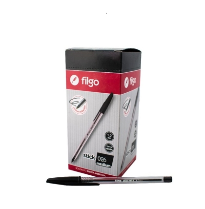 BOLIGRAFO STICK MEDIO NEGRO