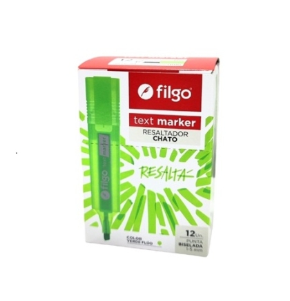 RESALTADOR TEXT MARKER VERDE