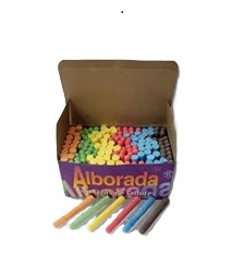 TIZA COLOR ALBORADA C/U