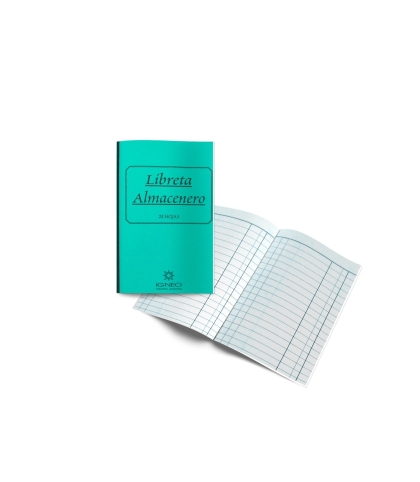 LIBRETA ALMACENERO 28 HOJAS